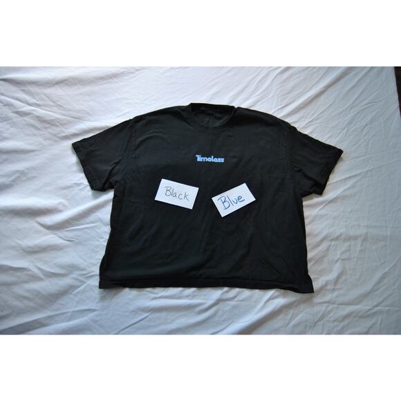 Meghan Trainor Timeless Black Short Sleeve Crop Top X-Large - Picture 7 of 7